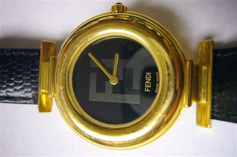 vintage fendi watch green|used fendi watches.